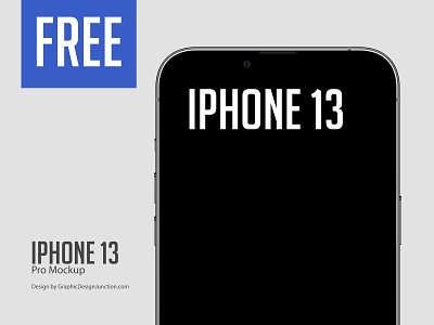 iPhone 13 Pro Mockup - FREE apple iphone 13 pro free mockup free psd mockup freebie iphone 13 pro iphone 13 pro mockup photoshop mockup psd mockup