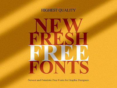 Fonts: 21 New Free Fonts For 2022