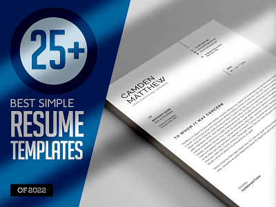 Simple Resume Templates (25+) cv cv resume download job resume minimal design resume design resume template resumes