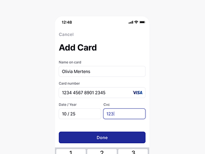Add Card android app design illustration ios mobile typography ui ux