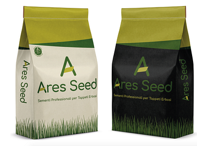 Ares Seed packaging and logo design for Geogreen agriculture illustration logo packaging packaging mockup packagingdesign seeds