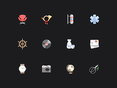 Zero icons - 3 app banking emoji fintech icons ios iphone zero
