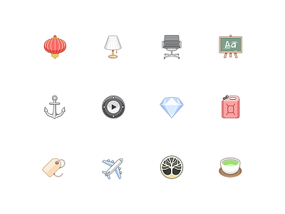 Zero icons - 4 app banking emoji fintech icons ios iphone zero