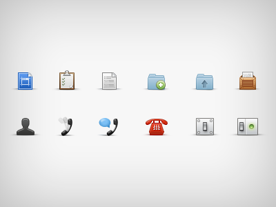 Rejected toolbar icons