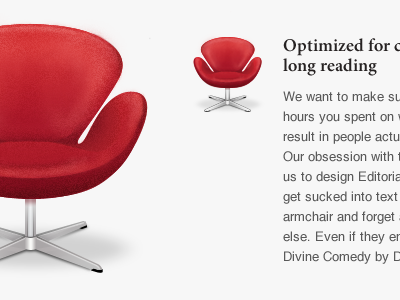Swan Chair benedik chair chrome editorial icon nikolic photoshop red swan