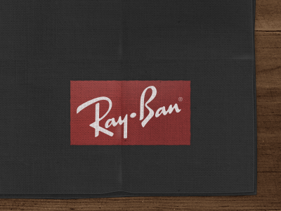 ray ban cleaning cloth