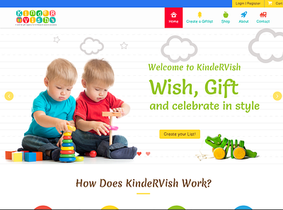 kindervish css design html jquery ui js laravel php ui ux web