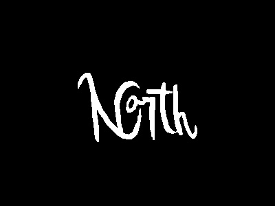 North gif typography