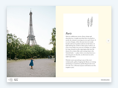Tiny Atlas Quarterly Paris Feature responsive ui ux webdesign