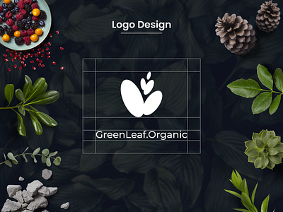 Logo Design for GreenLeaf.Organic | Logo concept | Brand Logo brand logo branding design e commerce illustration logo logo design ui ui design ui ux vector