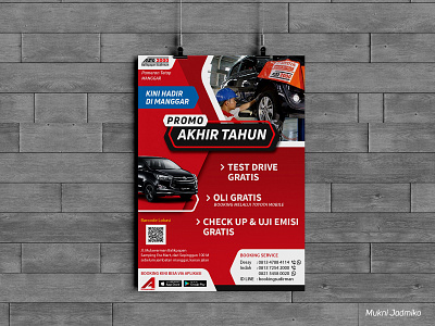 The End of Year Toyota Promo Poster advertising design advertising flyer banner branding brochure design flyers pamflet pamphlet poster design
