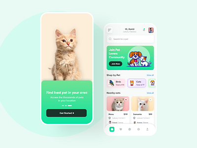 Pet Shop android design find pet ios ios app design pets petshop ui uidesign ux ux design zoo