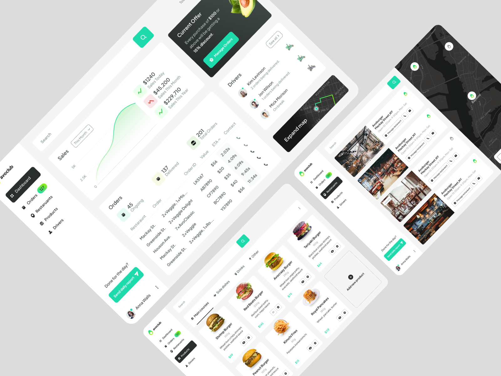 Restaurant Management SaaS App by Aamir Mustafa on Dribbble