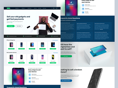 Sell Phones: A Landing Page