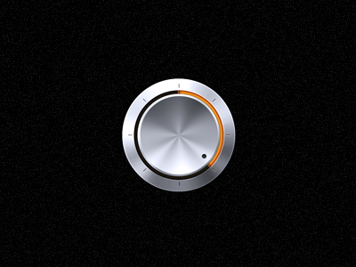 Learning a few techniques button icon knob photoshop