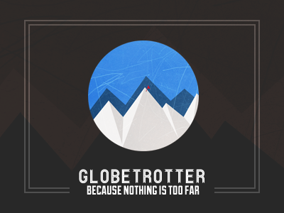 Globetrotter retro vintage