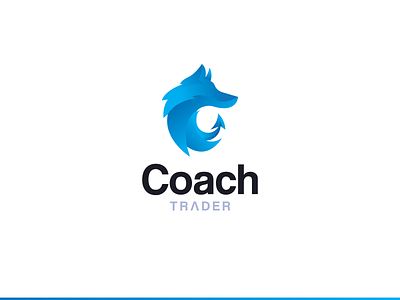 Logo concept for a trading teacher coach fox fox logo investments logo logos trader trading wolf wolf logo
