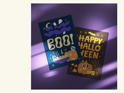 ✶ Halloween postcards ✶