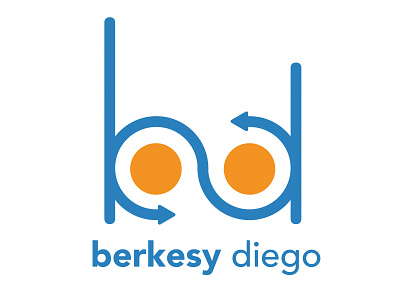 Logo Diego Berkesy branding design illustration logo portfolio design vector