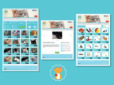 Web design: De Gatitos