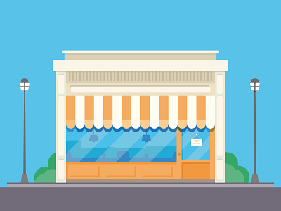 Tienda vector / Vector store adobe illustrator argentina colorgul design illustration store tienda tutorial vector