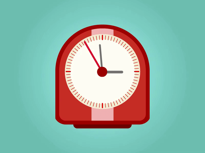 Clock [gif] by ILLO on Dribbble