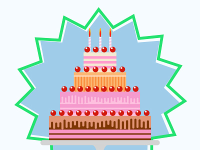 Torta de cumpleaños / Birthday cake