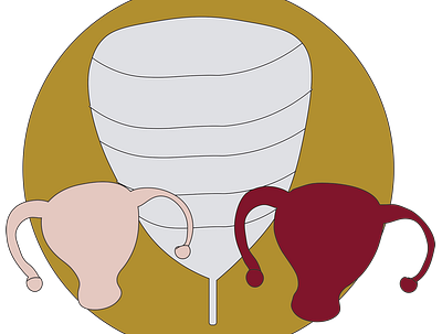 uteri design illustraion vector
