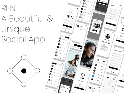 REN android android app app apple app design graphic design iphone app ui ux