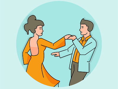 Dancing Illustration