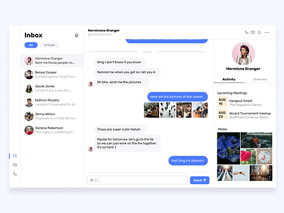 Direct Messaging (Daily UI 13)