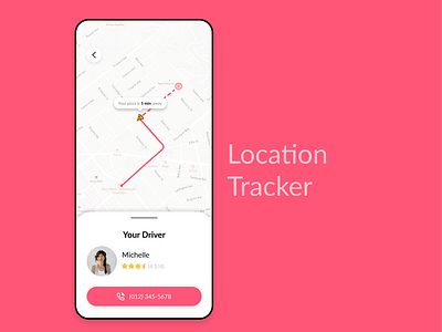 Daily UI 20 - Location Tracker