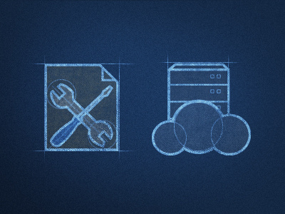 Platform And Scalability blueprint doodles hand drawn icon icon design icons illustration monochrome screwdriver sketch sketchy texture wrench
