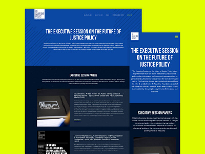 Square One Executive Session Page design uiux web webdesign website wordpress