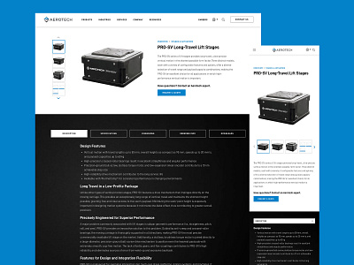 Aerotech Individual Product Page