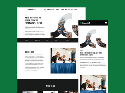 Green 2.0 About Page branding design ui uidesign uiux ux uxdesign web webdesign website website design wordpress
