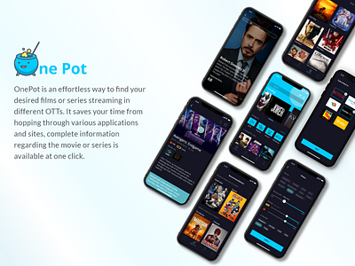OnePot- Aggregator for all your OTTs film movie app netflix