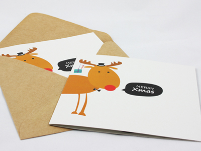 Christmas cards by Sara Björnfot on Dribbble