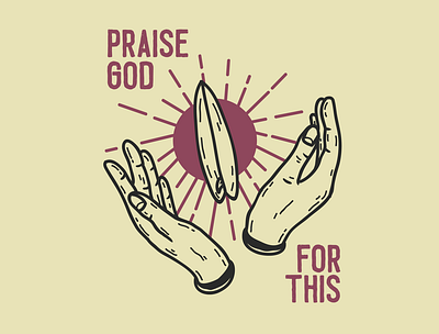 Praise (available for sale) artforsale brand brand design branding design clothing brand clothing design design designforsale illustration logo logodesign merch merchandise vector