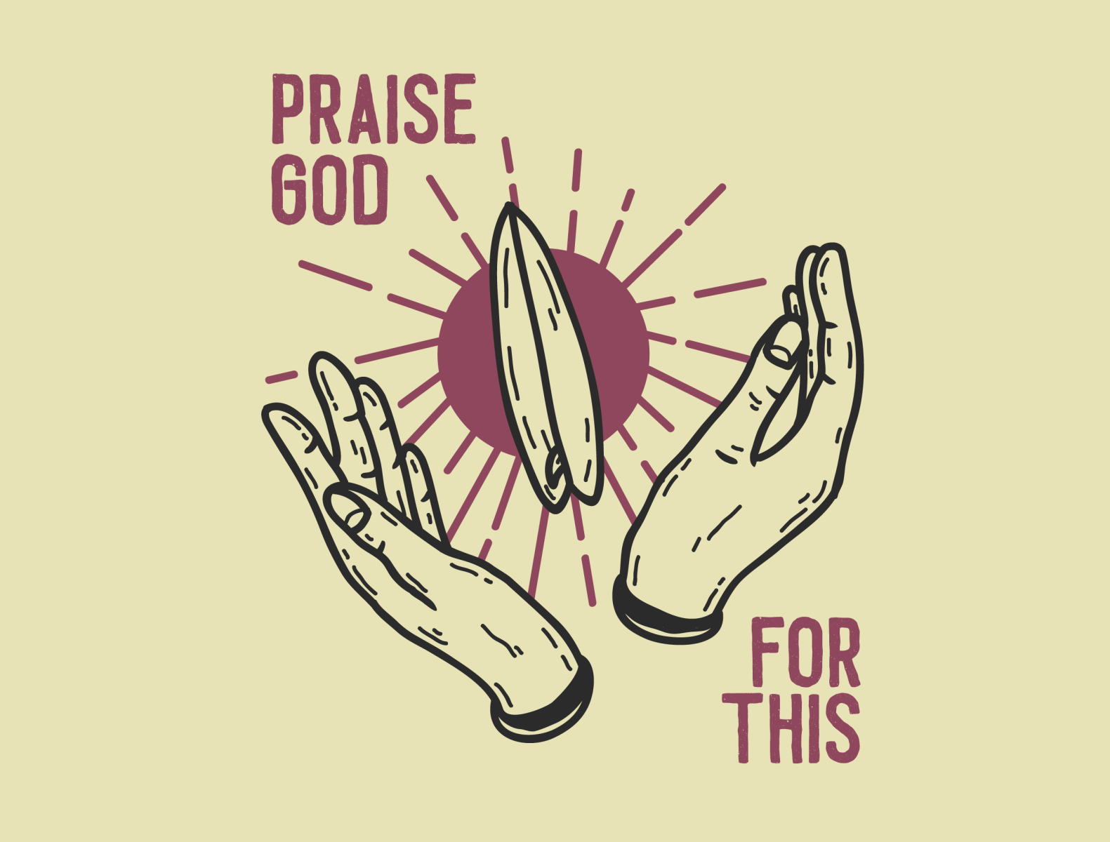 Praise (available for sale) by DenyJson on Dribbble