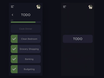 Daily UI: To Do List app appdesign dailyui design ui uidesign ux