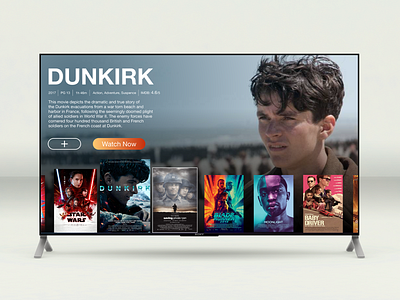 Daily UI: 025 TV App