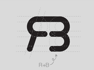 RB Logo For Barber Shop