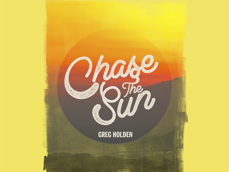 Greg Holden T-shirt Design typography texture sun t-shirt artist merch greg holden