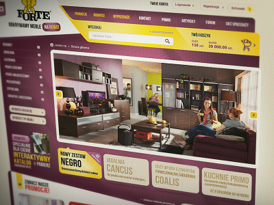 Forte design e commerce shop sklep web