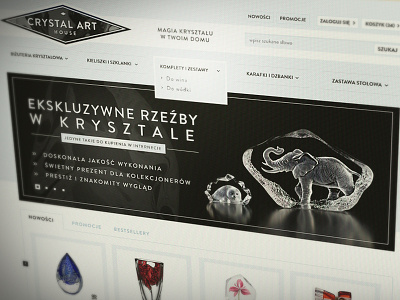 Highlight Crystalarthouse e commerce shop sklep store webdesign webstore