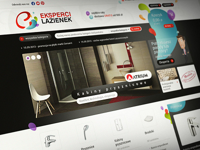 EksperciLazienek ecommerce internetowy shop sklep web