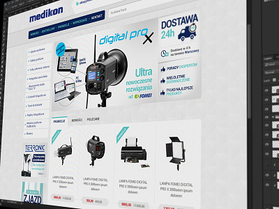 Medikon butic e commerce internetowy shop sklep web webdesign webmarket