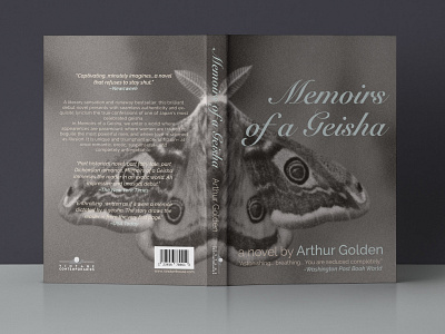 Memoirs of a Geisha Book Cover Design book cover book cover design cover design graphic design