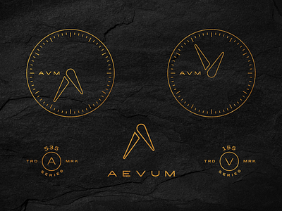 Aevum 155 535 aevum black celestial clock logo moon sun time watch white